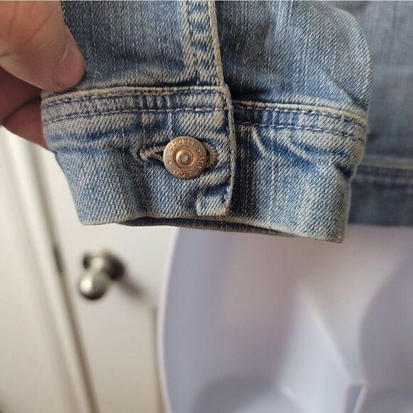 MAISON SCOTCH Distressed Denim Jacket - Picture 11 of 16